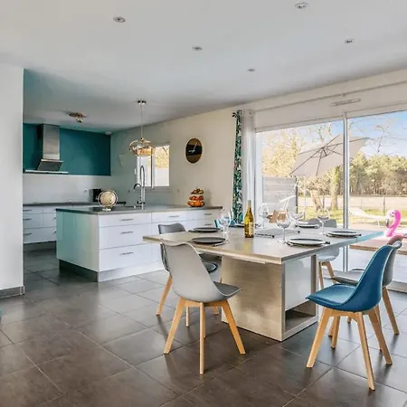 Maison Familiale Au Calme Avec Piscine Securisee Le Barp Buitenkant foto